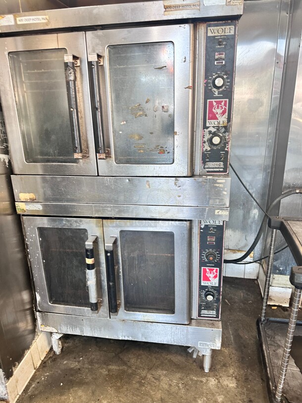 Working Wolf WC44GD Double Full Size Natural Gas Convection Oven - 100,000 BTU - Image 4 of 7