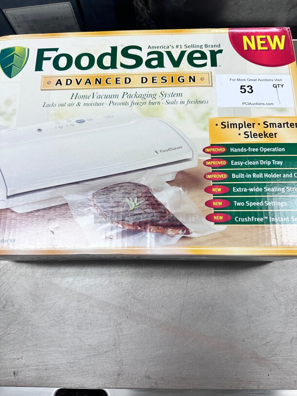 New Food Saver V2440 Vacuum Sealer Food Saver System FoodSaver With Starter Kit  - Image 8 of 8