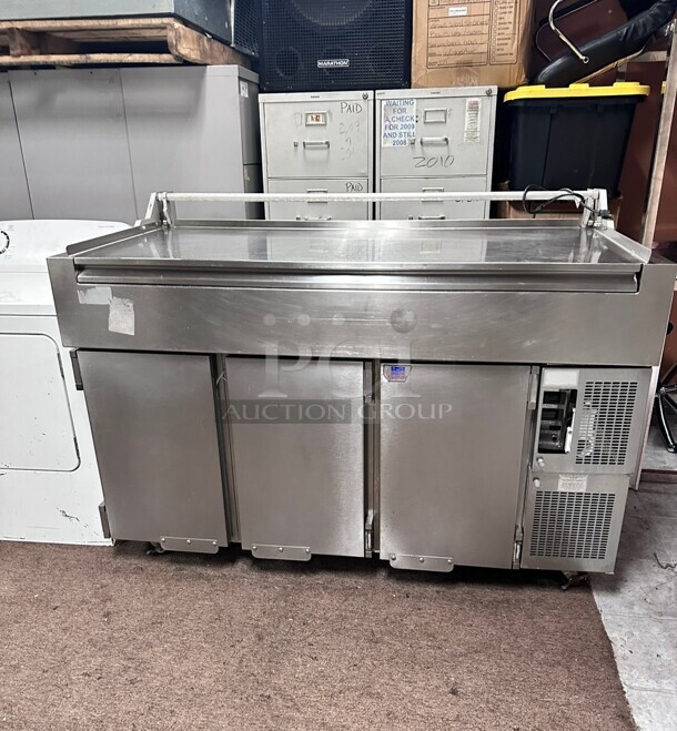 Late Model Randell Commercial Pizza Table 115 Volt Working NSF - Image 1 of 8