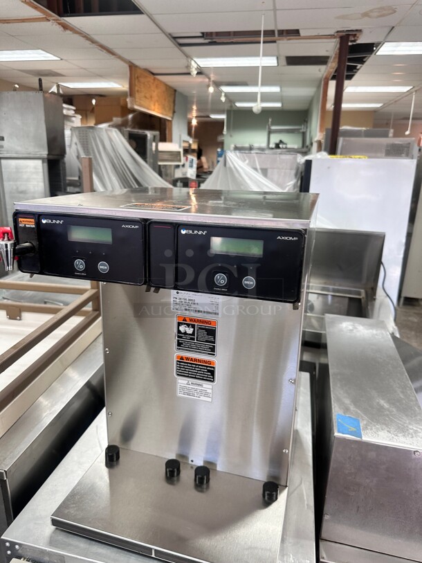 Excellent Bunn 38700.0013 Axiom APS Twin Airpot Coffee Brewer - 120/220V Tested and Working - Image 5 of 7