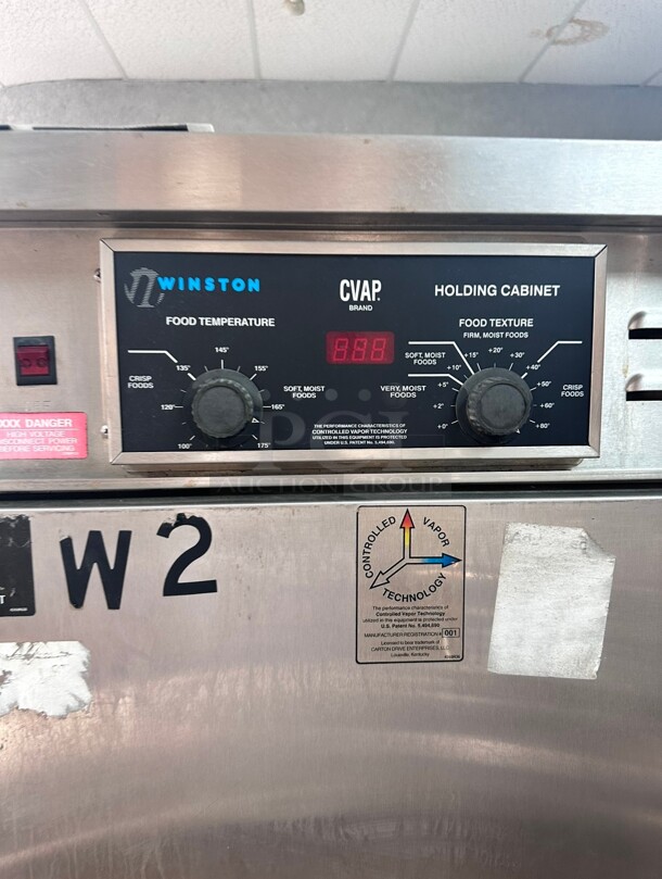 Winston CVAP Full Height Insulated Mobile Heated Cabinet w/ (14) Pan Capacity - Right Hinge, 120v Tested and Working! - Image 5 of 8