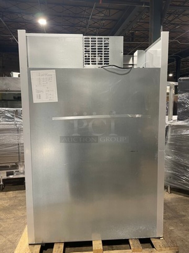 AMAZING! NEW! Traulsen Commercial 2 Door Reach In Refrigerator! With Poly Coated Racks! All Stainless Steel! Model: G20010 SN: 21H04036 115V 60HZ 1 Phase - Image 3 of 12