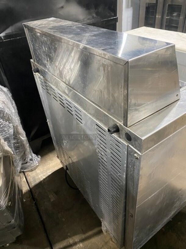 Continental Commercial Refrigerated Sandwich Prep Table! With Commercial Cutting Board! With Single Door Storage Space Underneath! All Stainless Steel! On Casters! Model: SW3212M SN: 15445643 115V 60HZ 1 Phase - Image 3 of 10