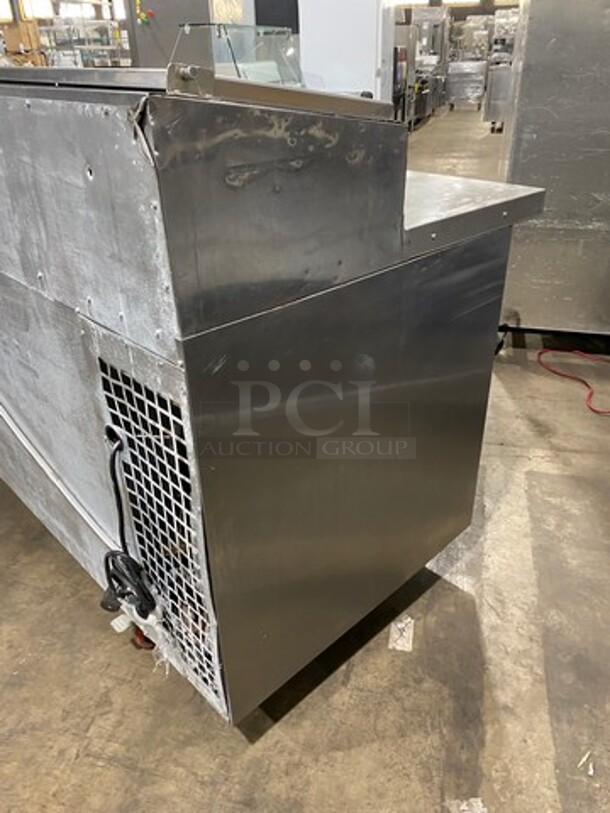 Victory Commercial Refrigerated Pizza Prep Table! With 3 Door Storage Space Underneath! All Stainless Steel! Model: VPT88 SN: P0277405 115V 60HZ 1 Phase - Image 4 of 10