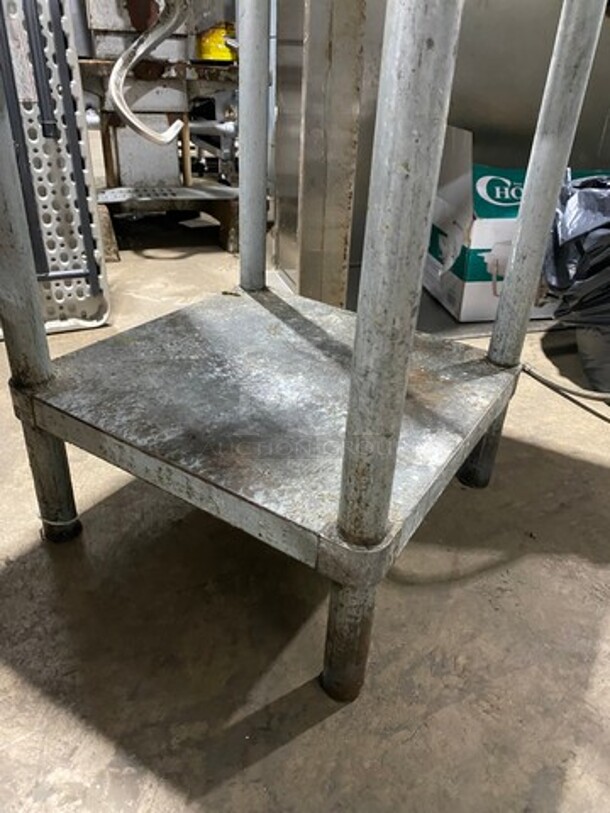 Solid Stainless Steel Work Top/ Prep Table! With Storage Space Underneath! On Legs! - Image 4 of 5