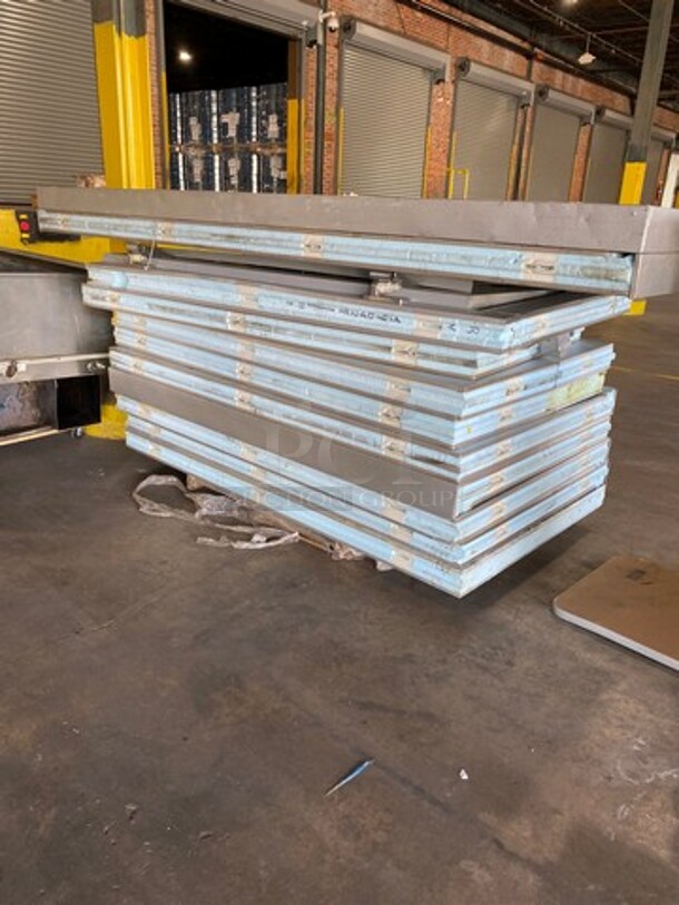 AmeriKooler Commercial 8'x10'x7 1/2' Walk in Cooler! With Floor Screeds! With Outdoor Remote Compressor! With Blower! Door Panel Model: C3478 208/230V 1 Phase - Image 4 of 12