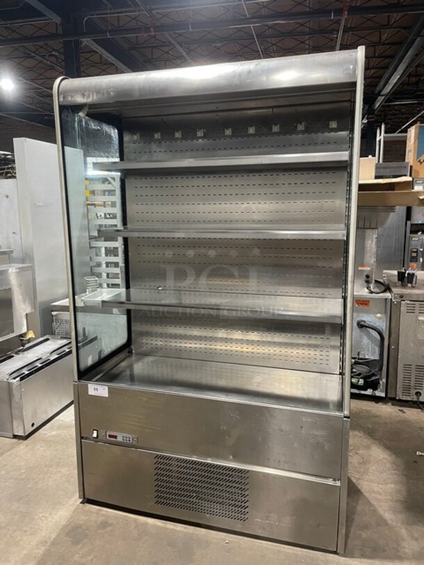 NICE! Sifa Commercial Refrigerated Open Grab-N-Go Display Case/Merchandiser! All Stainless Steel! 220-240V! Model: GAEP6L126N07I0 SN:0408202000! - Image 1 of 8