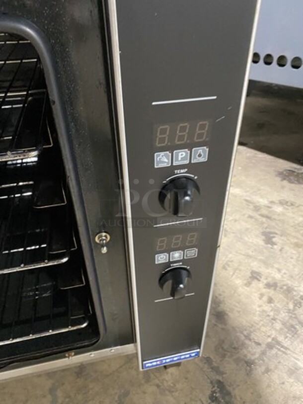AMAZING! Moffat Turbo Fan Electric Powered Double Stacked Steam Injection Full Sized Convection Oven! Model E32D5 Serial 694091! On Legs! 2 X Yor Bid Makes One Unit! - Image 10 of 11