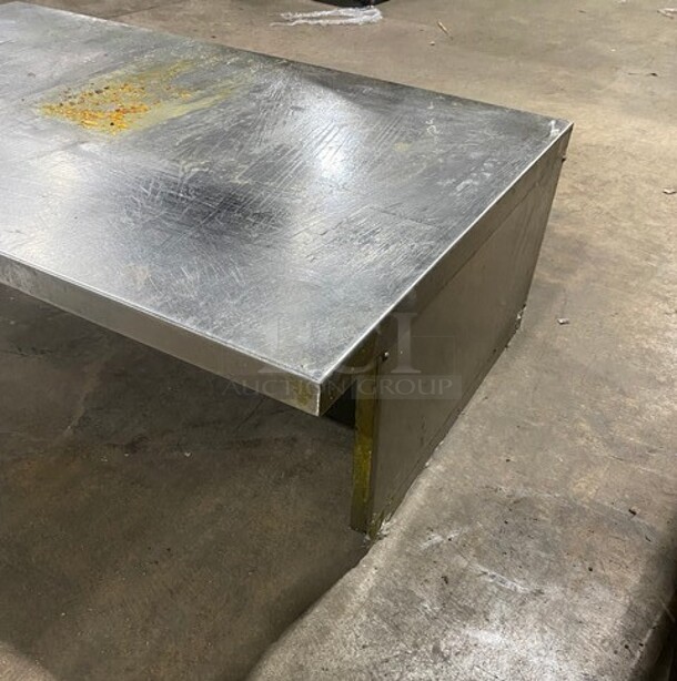 Stainless Steel Single Over Head Shelf! - Image 2 of 8