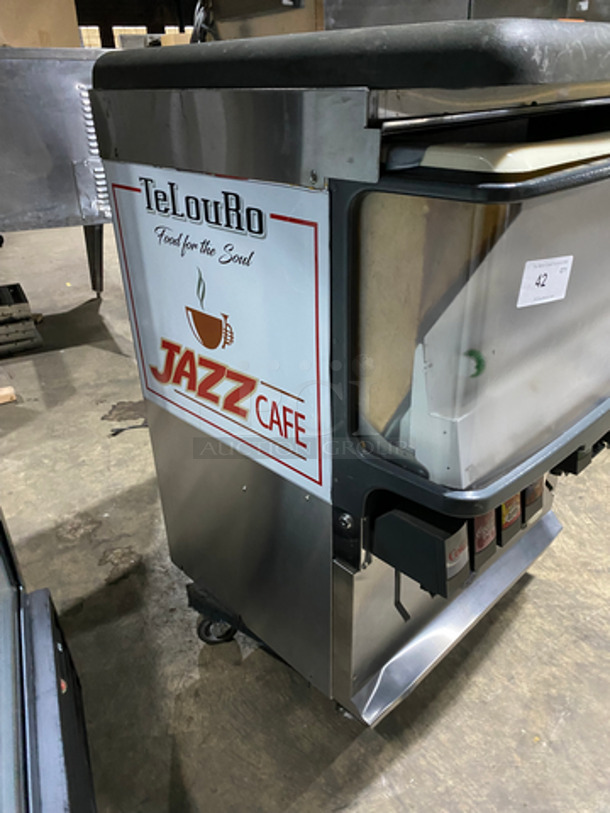 GREAT! Cornelius Fountain Drink Machine! With 8 Drink Valve/ Dispensers And Ice Dispenser! Stainless Steel Body! SN: ZRM2105426 115V 60HZ 1 Phase - Image 3 of 8