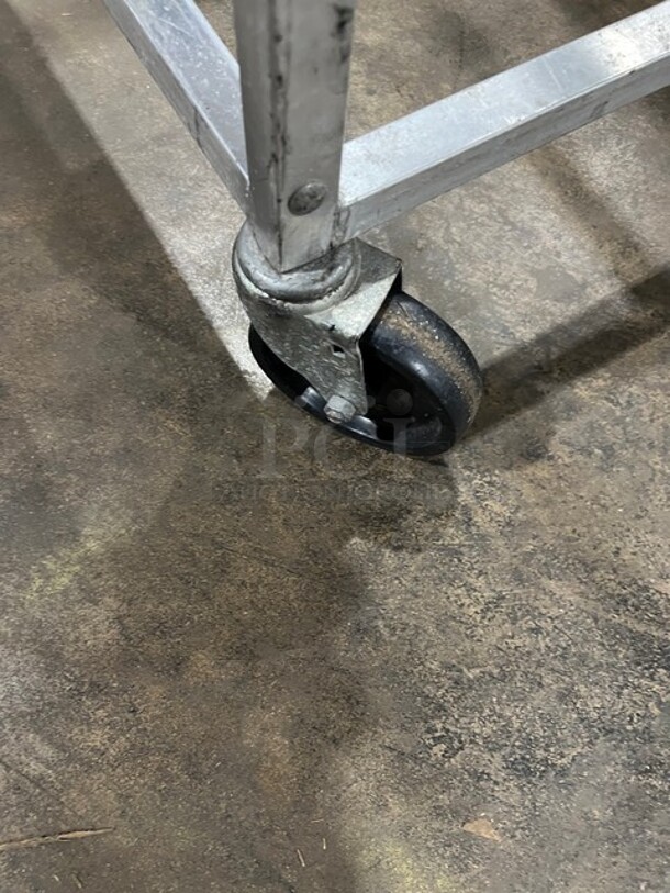 Channel Metal Commercial Pan Transport Rack! On Casters! MODEL AUR12 - Image 5 of 5