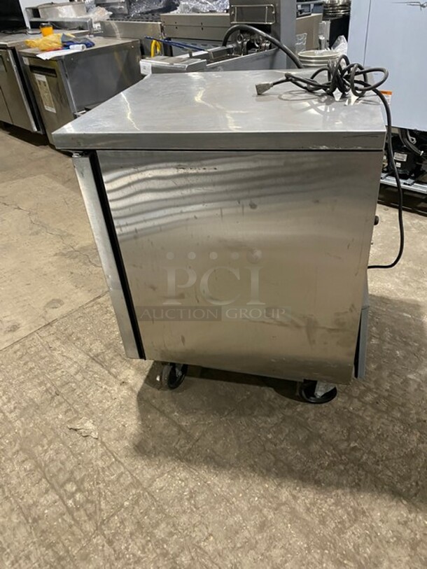 Amazing! All Stainless Steel True Freezer!1 Door Lowboy/worktop Cooler! Model TU-27F-HC Serial 972243 - Image 2 of 7