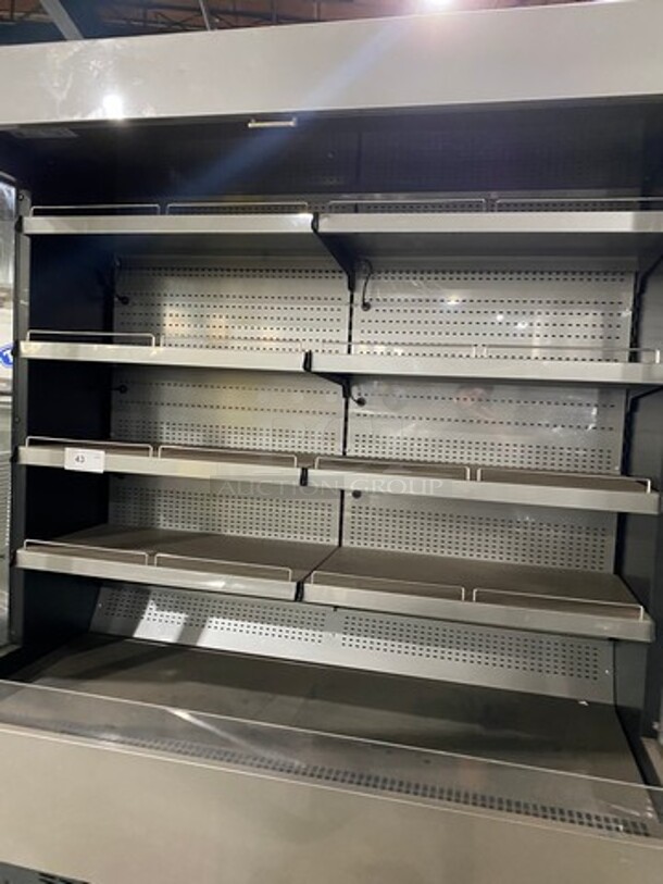 2017 Hydra Kool Commercial Refrigerated Open Grab-N-Go Display Case! Solid Stainless Steel! Model: KGHOF60SA SN: 1740012 120/230V 60HZ 1 Phase - Image 5 of 8