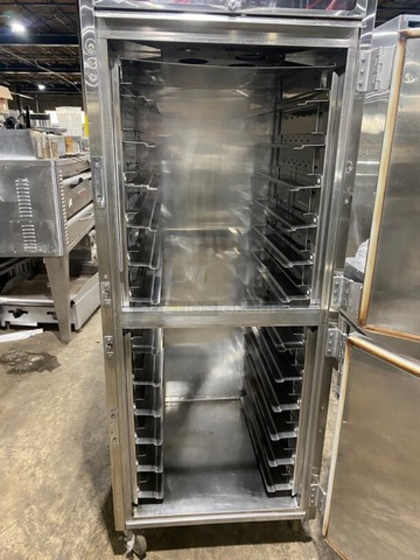 Cres Cor Commercial Electric Powered Split Door Roast-N-Hold Oven! All Stainless Steel! On Casters! Model: RO151FUA12DE4803Z SN: IBIJ0005120851 480V 60HZ 3 Phase - Image 6 of 10