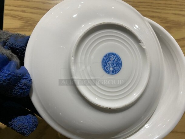 NICE! CAC White Round Serving Plates!
13 X Your Bid! - Image 4 of 6