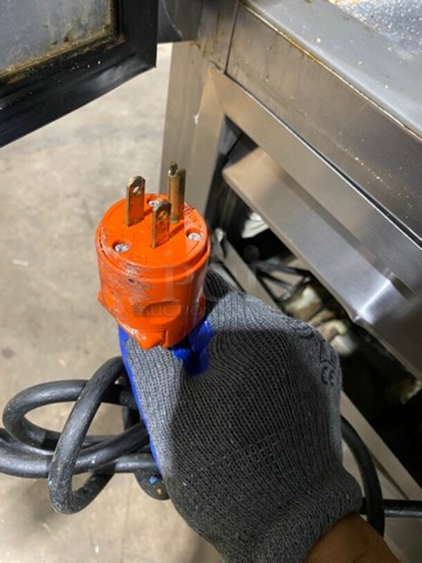 Leader Commercial Refrigerated 2 Door Lowboy! With Poly Coated Rack! All Stainless Steel! On Casters! Model: LB48SC SN: PW11M1802B 115V 60HZ 1 Phase - Image 8 of 11