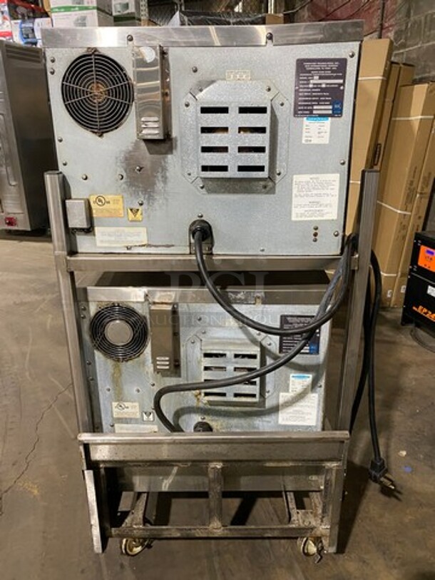 Turbo Chef Commercial Countertop Rapid Cook Oven/ Microwave Oven! All Stainless Steel! On Equipment Stand! 2x Your Bid Makes One Unit! One Is Tornado Series Model: NGC 208/230/240V - Image 3 of 12