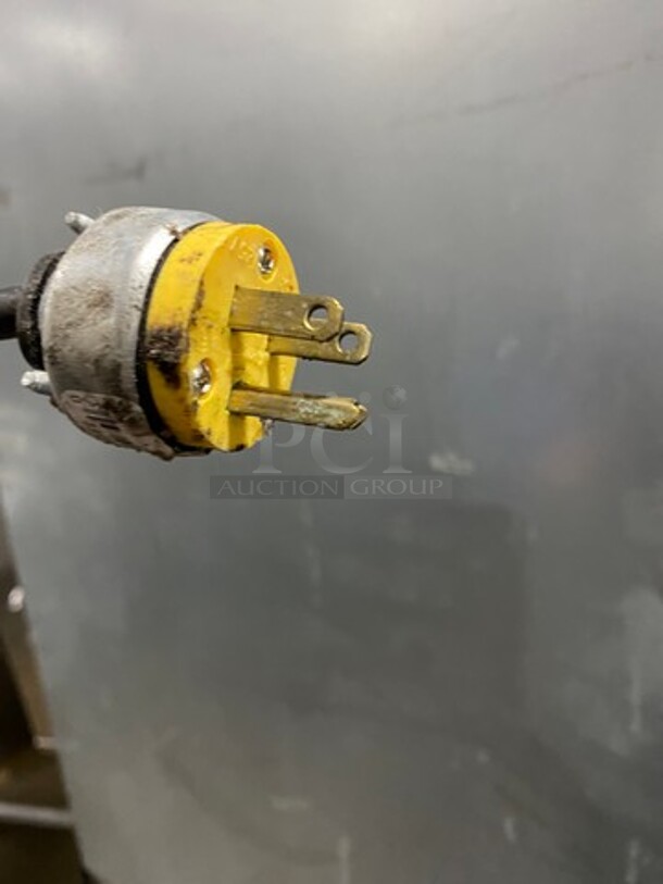 COOL! Turbo Air Commercial 2 Door Half Cooler Half Freezer Combo Unit! With Racks! All Stainless Steel! On Casters! Model: M3RF192N SN: H2M1RF2D7056 115V 60HZ 1 Phase - Image 9 of 9