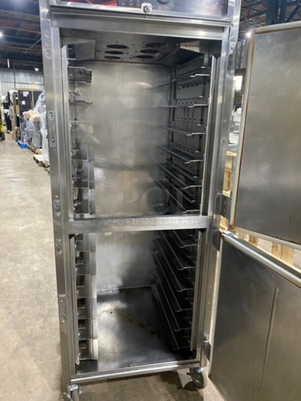 Cres Cor Commercial Electric Powered Split Door Roast-N-Hold Oven! All Stainless Steel! On Casters! Model: RO151FUA12DE4803Z SN: JBIJ0005151631 480V 60HZ 3 Phase - Image 6 of 10