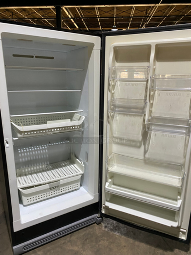 Kenmore Single Door Reach In Cooler! With Poly Coated Racks And Shelves! All Stainless Steel! - Image 5 of 9