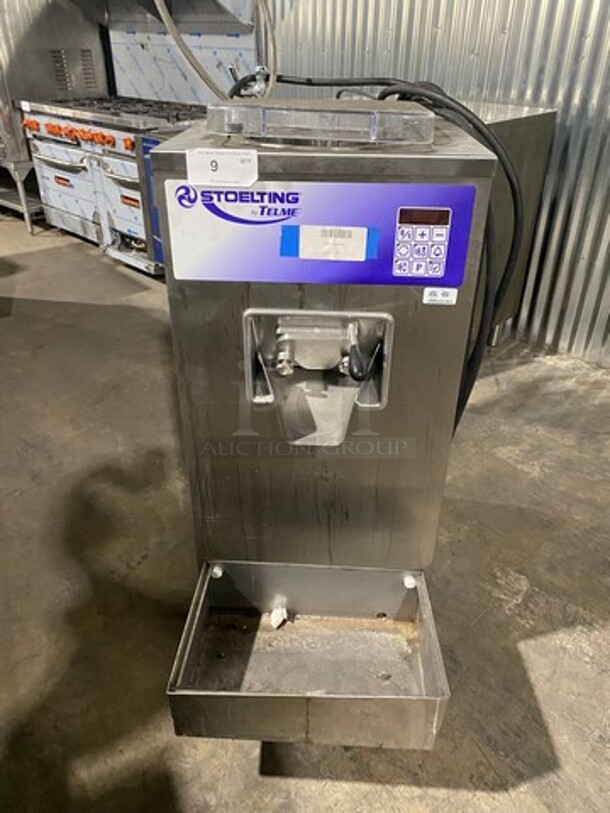 Stoelting Commercial Ice Cream Batch Freezer Machine! All Stainless Steel! Model: VB50109A SN: 1212010002 208/230V 60HZ 3 Phase