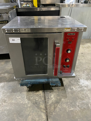 Vulcan Commercial Electric Powered Convection Oven! With View Through Door! All Stainless Steel!