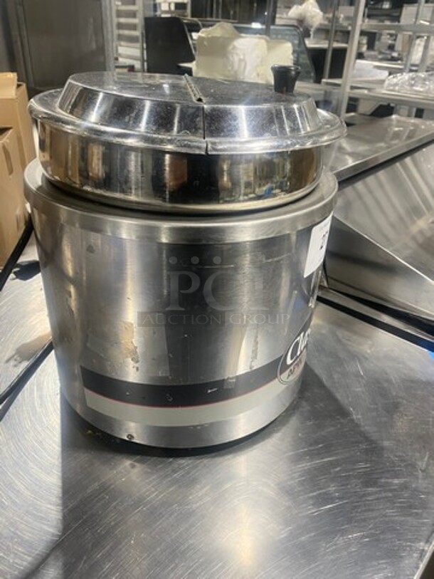 APW Wyott Commercial Countertop Cook And Serve! With Lid! Solid Stainless Steel! Model: PCW11 SN: 0909D01188 120V 60HZ 1 Phase - Image 2 of 10