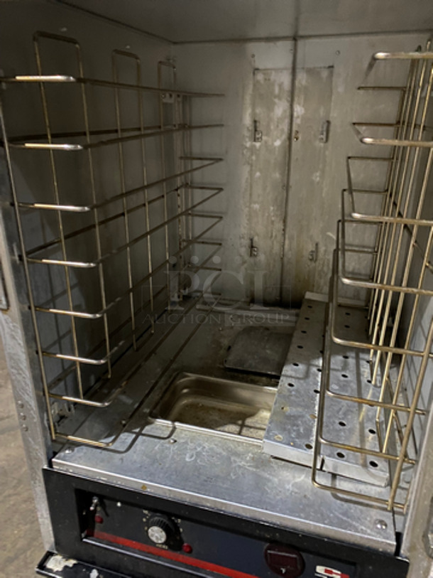 Carter Hoffmann Commercial Heated Holding Cabinet! Single View Through Door! Stainless Steel Body! On Casters! - Image 5 of 7