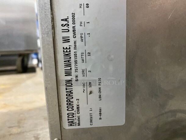 Hatco Commercial Drop In Cold Pan! Solid Stainless Steel! Model: CWBX2 SN: 7577951551 120V 60HZ 1 Phase - Image 7 of 8