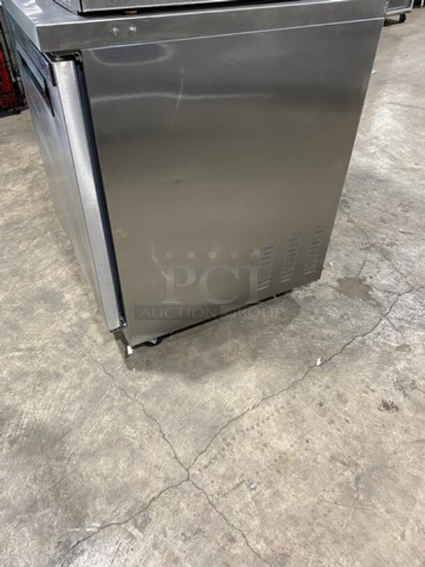 Maxx Cold Commercial Single Door Lowboy/ Worktop Freezer! With Poly Coated Rack! Solid Stainless Steel! On Casters! Model: MXCF27U SN: 5044421 115V 60HZ 1 Phase - Image 2 of 8