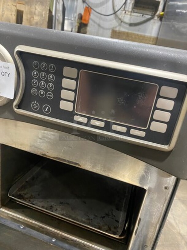 LATE MODEL! 2018 Turbo Chef Commercial Countertop Rapid Cook Oven! On Small Legs! Model: NGO SN: NGOD41069 208/240V 60HZ 1 Phase - Image 6 of 8