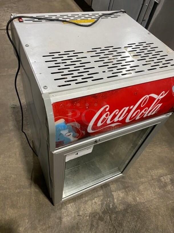 AHT Countertop Mini Fridge! With Metal Rack! With View Through Door! Model: CT100P SN: A0761799 115V - Image 8 of 8