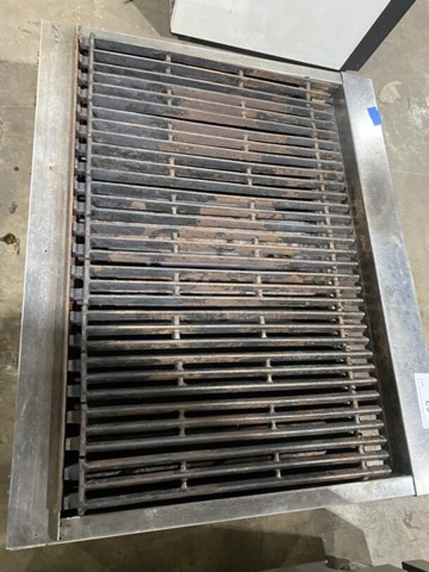 RADIANCE ALL STAINLESS STEEL Heavy Duty Commercial Natural Gas Powered CHAR GRILL!   - Image 5 of 7