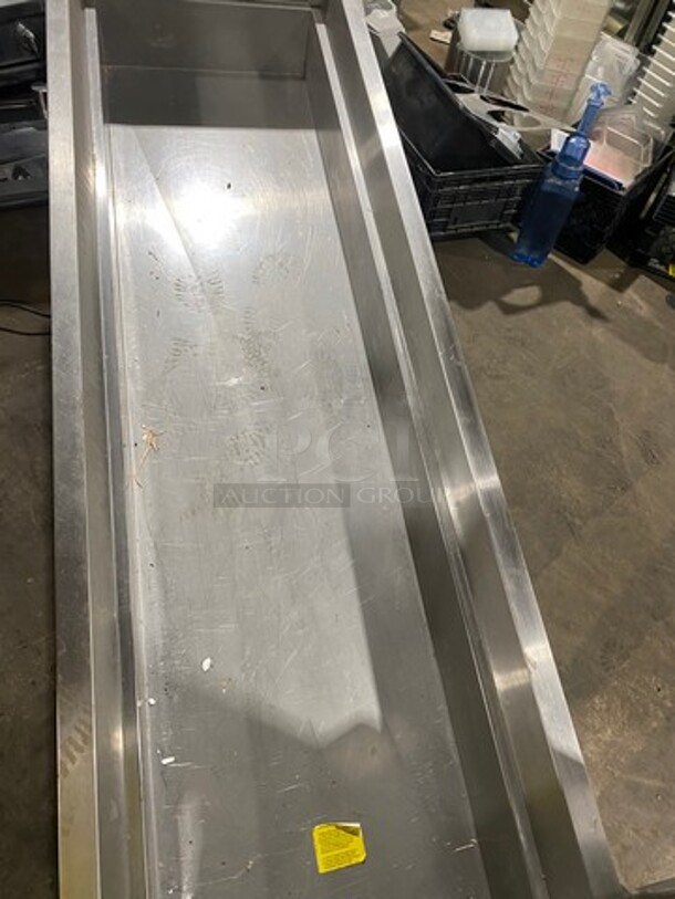 LATE MODEL! 2018 Hatco Commercial Drop In Cold Pan! Solid Stainless Steel! WORKING WHEN REMOVED! Model: CWB6 - Image 5 of 9