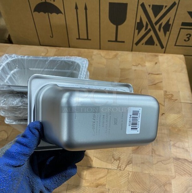 BRAND NEW! Carlisle Commercial Steam Table/ Prep Table Food Pans! All Stainless Steel! 6x Your Bid! MODEL 608194 SN:4537215642 - Image 5 of 7