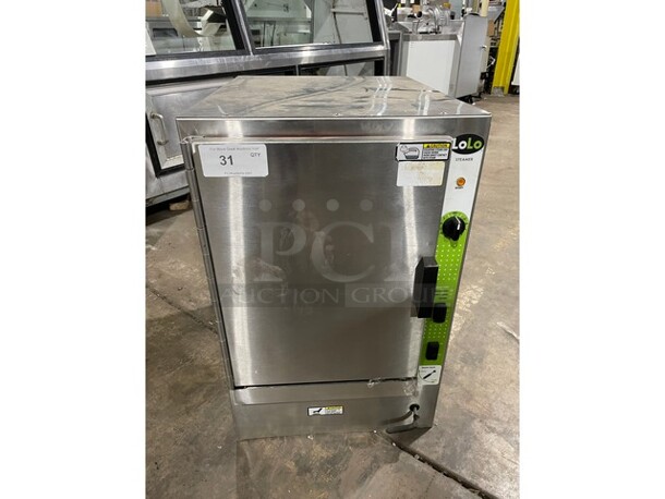 LoLo Commercial Countertop Electric Powered Steamer! All Stainless Steel! Model: ST6E SN: J14171911 208/240V 1/3 Phase - Image 1 of 9