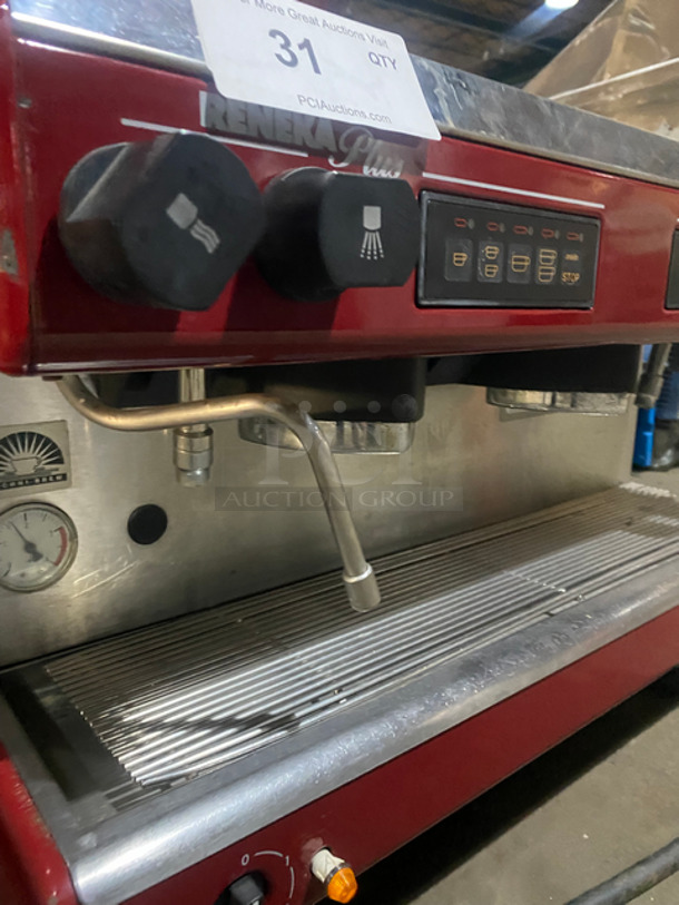 Reneka Commercial Countertop Cappuccino/Espresso Machine! On Small Legs! Model: PLUS2 SN: S233377A 220V 60HZ 1 Phase - Image 5 of 8