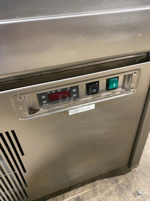 SWEET! Commercial Refrigerated Open Grab-N-Go Case Merchandiser! With View Through Sides! With Front Cover! All Stainless Steel! - Image 7 of 8