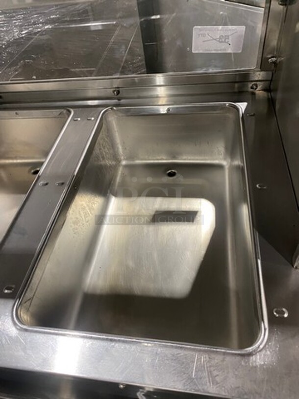 Eagle Commercial Electric Powered 5 Well Steam Table! With Storage Space Underneath! All Stainless Steel! On Casters! Model: YSPHT5 SN: 2008990236 208V 60HZ 1 Phase - Image 5 of 8