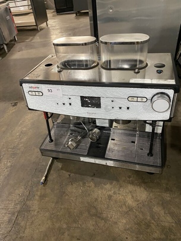 WOW! LATE MODEL! Dunkin Donuts Edition! Schaerer Commercial Countertop 2 Group Espresso Machine! With Steam Lines! Stainless Steel! On Small Legs! - Image 9 of 9