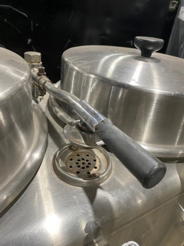 Curtis Commercial Countertop Dual Automatic Coffee Urn! All Stainless Steel! On Small Legs! Model: RU300 - Image 7 of 12