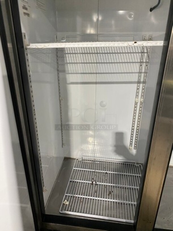 Nice Beverage Air Commercial 2 Door Reach In Freezer! All Stainless Steel! On Casters! Model: KF481AS 115V 60HZ 1 Phase - Image 6 of 10