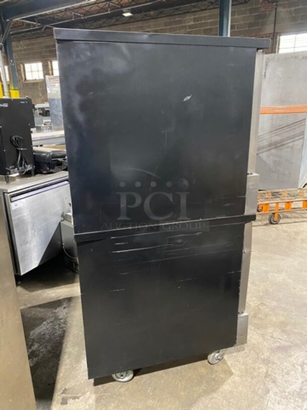 Garland Commercial Natural Gas Powered Double Deck Convection Oven! With View Through Doors! Metal Oven Racks! All Stainless Steel! On Casters! 2x Your Bid Makes One Unit! Model: TTG3 - Image 3 of 10