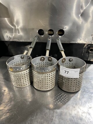 ALL ONE MONEY! Metal Pasta Cooker Basket!