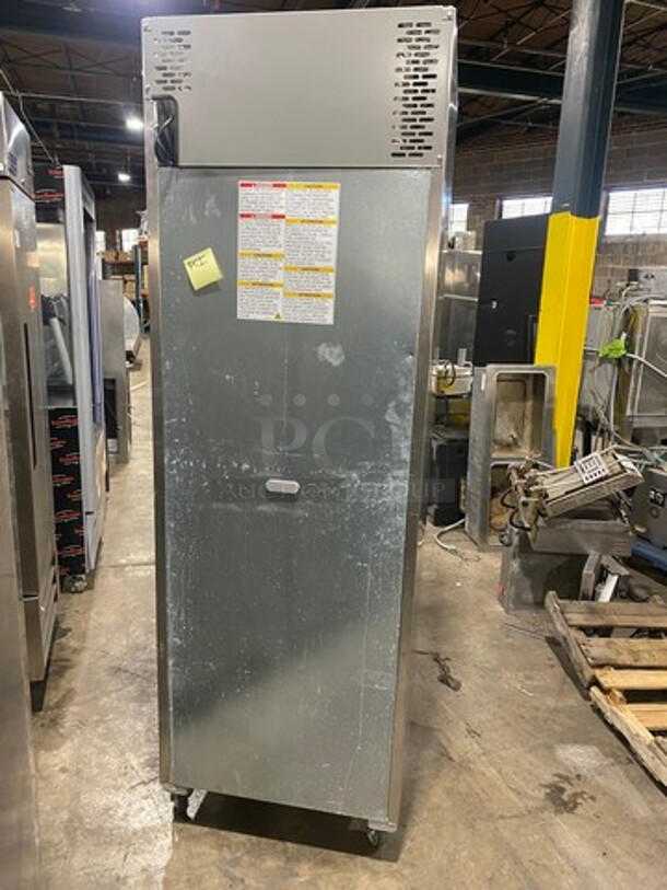 Liebherr Commercial Split Door Reach-In Freezer! Solid Stainless Steel! On Casters! Working When Removed!  Model: GFT21S2HC SN: 852253746 115V - Image 2 of 9