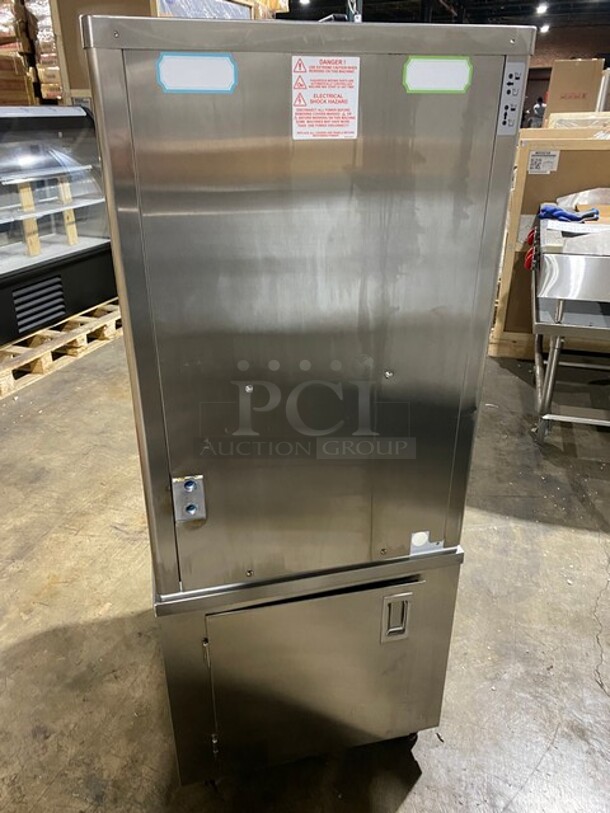 WEET! Taylor Crown Commercial 3 Handle Ice Cream Machine! All Stainless Steel! On Casters! Model: C72333 SN: M2091746! 208/230V 60HZ 3 Phase! - Image 4 of 9