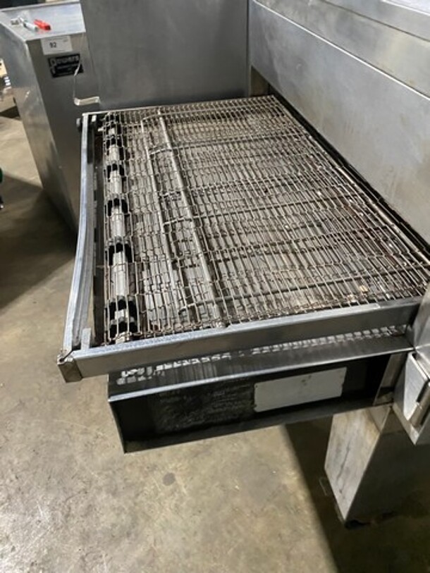 Lincoln Commercial Electric Powered Conveyor Pizza Oven! All Stainless Steel! On Casters! Model: 1622 SN: L21263 120/208V 60HZ 3 Phase - Image 6 of 12