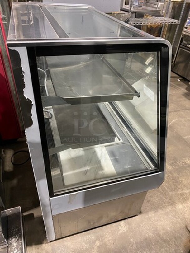 LATE MODEL! 2016 Cool Tech Commercial Bakery Case Merchandiser! With Slanted Front Glass! With Stainless Steel Shelves! With Rear Access Doors! WORKING WHEN REMOVED! Model: CMPH36HB SN: 16791 120V 60HZ - Image 3 of 9