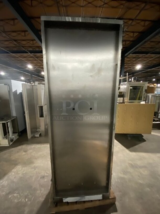 NICE! SCRATCH-N-DENT! IMC Teddy Commercial Mop Sink Cabinet! With Top Shelf Cleaning Supply Storage! With Spray Hose! All Stainless Steel! Model: MSC30 - Image 3 of 9