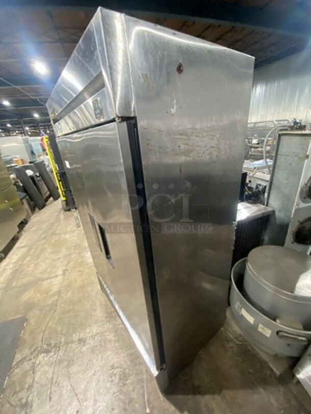 True Commercial 2 Door Reach In Freezer! With Poly Coated Racks! All Stainless Steel! WORKING WHEN REMOVED! Model: TS43F SN: 8893777 115V 60HZ 1 Phase - Image 2 of 10